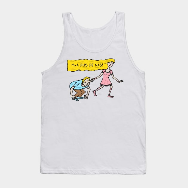 M-a dus de nas Tank Top by adrianserghie